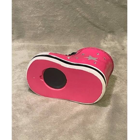 Bootiful Booties Collectible "Pink Rock Star" Bank by Giftcraft- NEW, W/TAGS - Picture 5 of 5